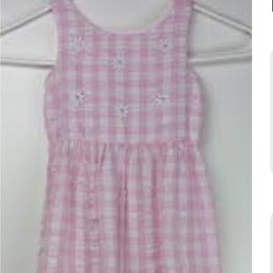 Sweet Heart Rose Pink Plaid Dress